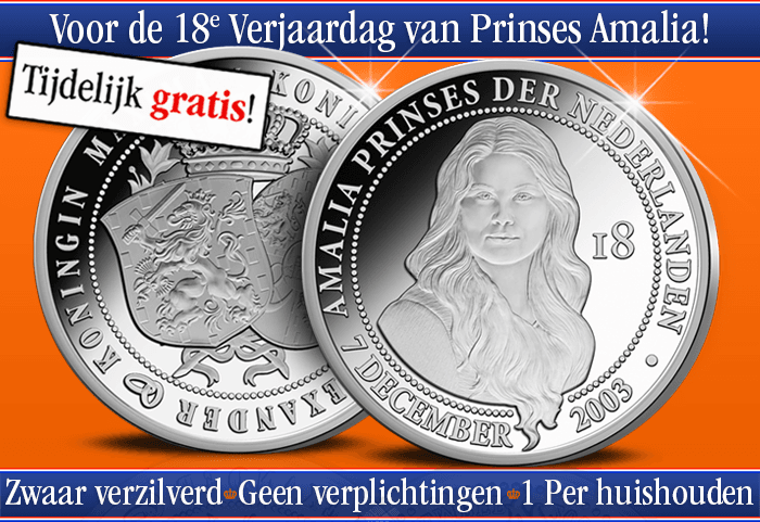 Gratis Prinses Amalia Verjaardagsuitgifte